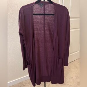 Halogen Women's  Plum Sweater Cardigan